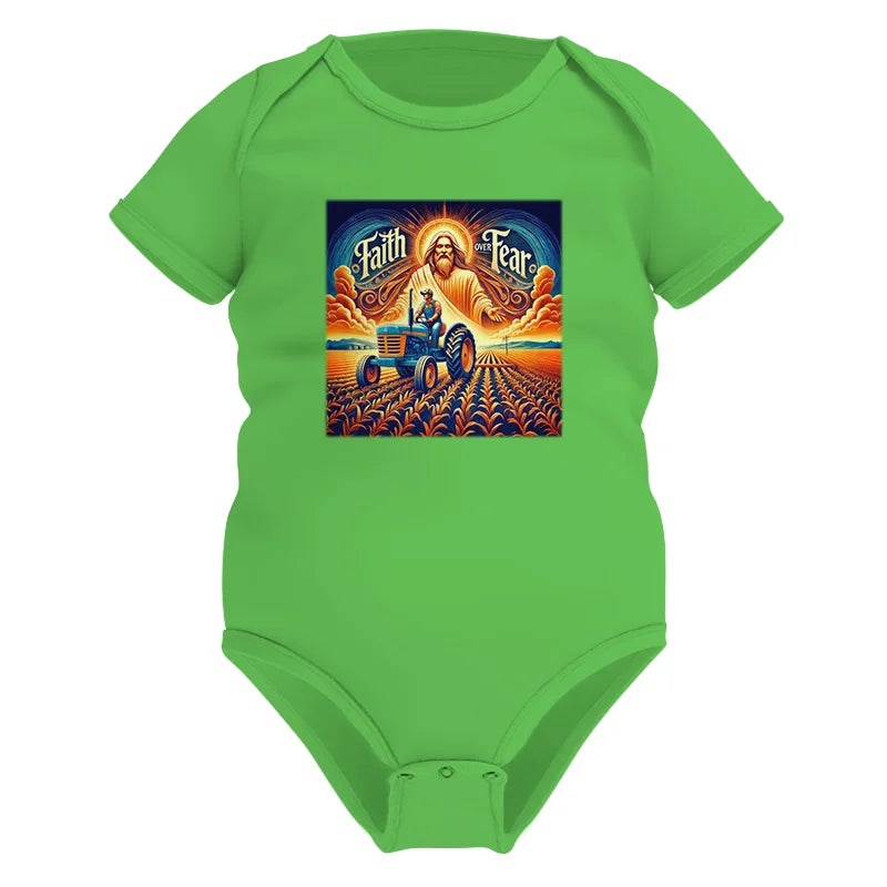 Faith Over Fear 1 - Infant Fine Jersey Bodysuit