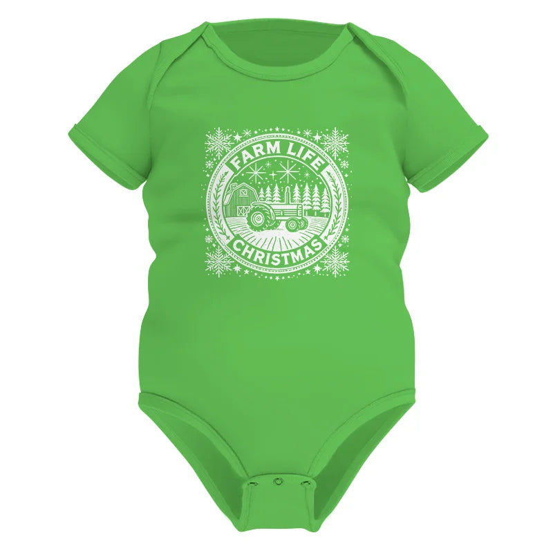 Image of Farm Life Christmas 2 - Infant Fine Jersey Bodysuit