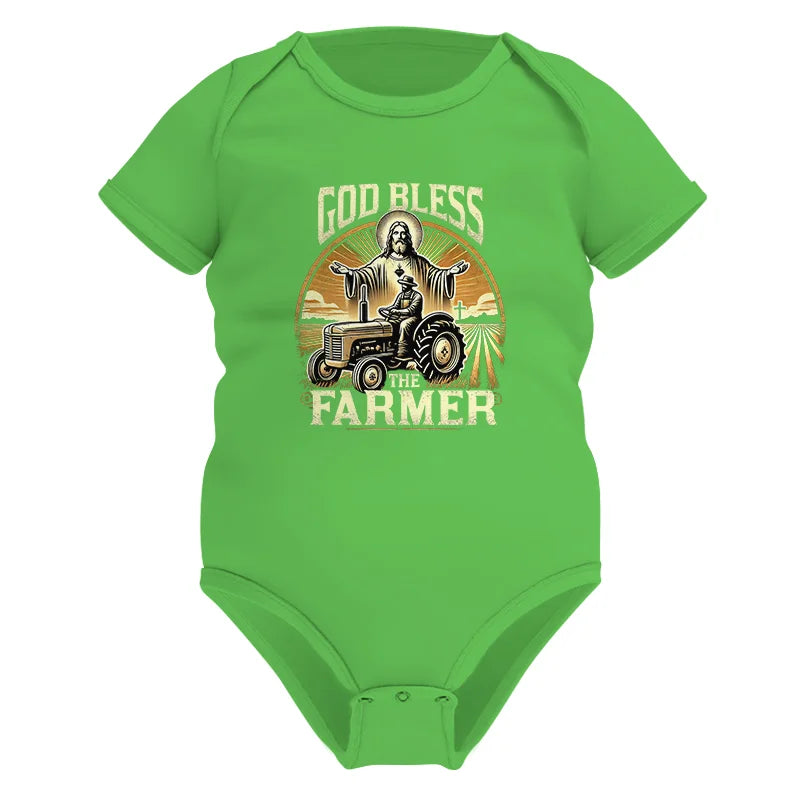 God Bless The Farmer 1 - Infant Fine Jersey Bodysuit