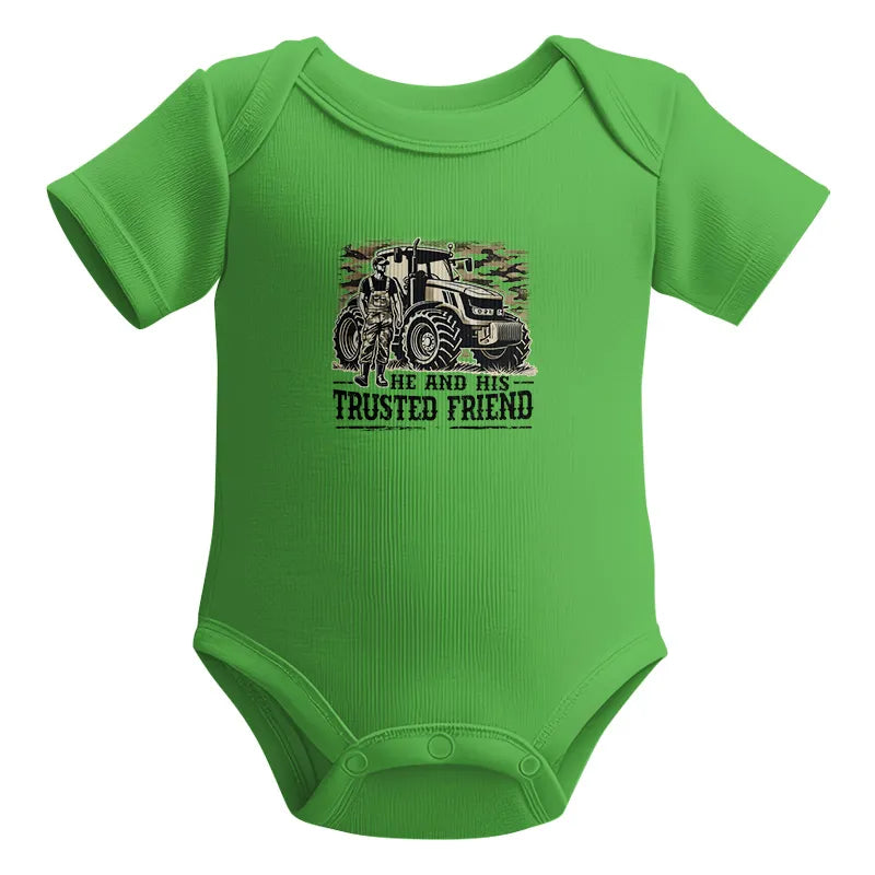 He and His Trusted Friend - Infant Fine Jersey Bodysuit