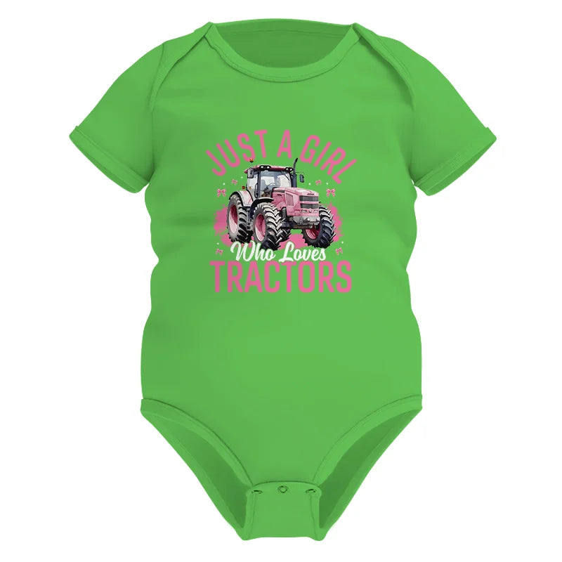 Just A Girl Who Loves Tractors 2 - Infant Fine Jersey Bodysuit