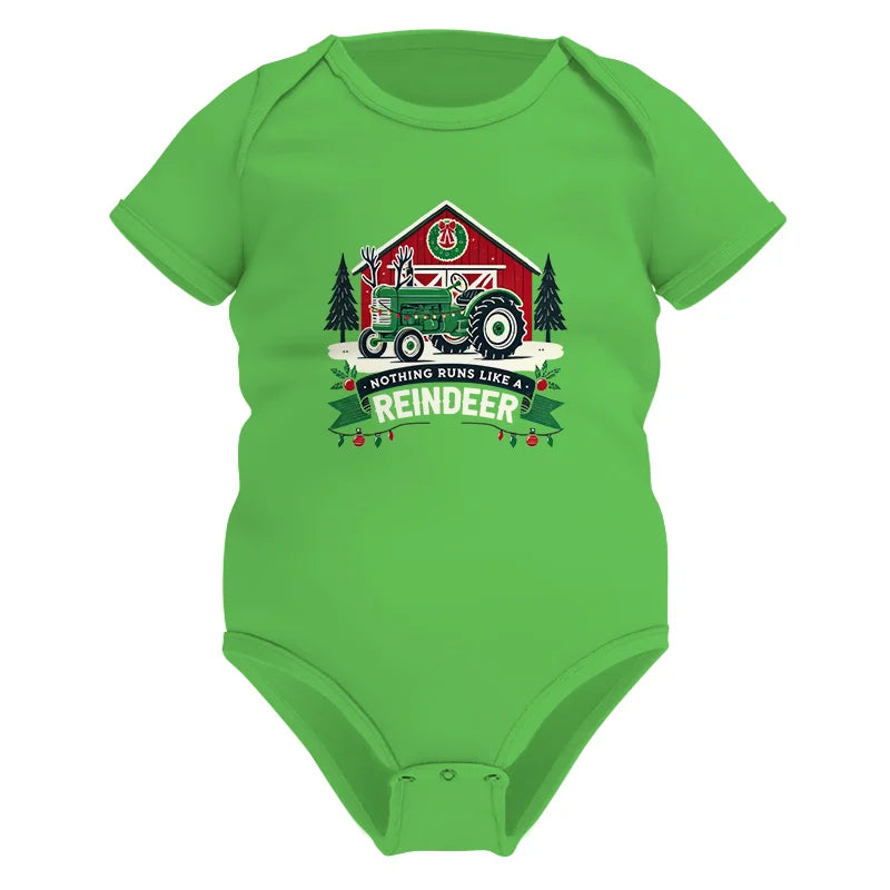 Nothing Runs Like A Reindeer 2 - Infant Fine Jersey Bodysuit