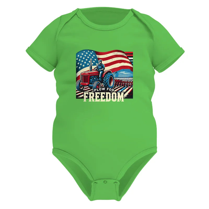 Image of Plow For Freedom 2 - Infant Fine Jersey Bodysuit