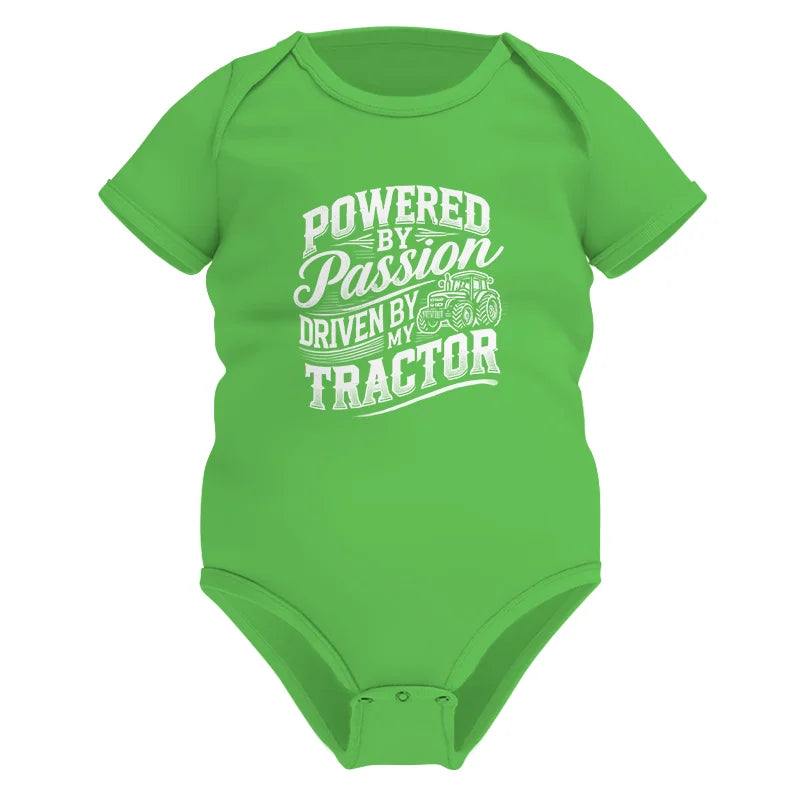 Powered By Passion Driven By My Tractor 2 - Infant Fine Jersey Bodysuit