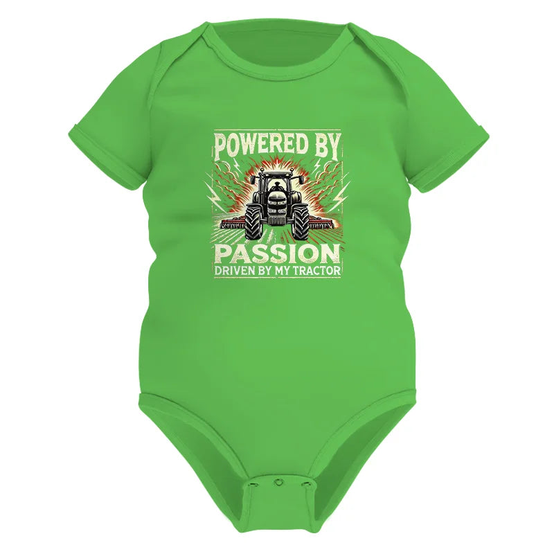 Powered By Passion Driven By My Tractor 4 - Infant Fine Jersey Bodysuit