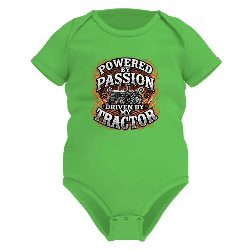 Powered By Passion Driven By My Tractor 5 - Infant Fine Jersey Bodysuit