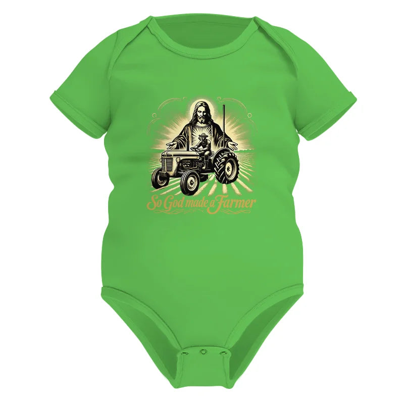 So God Made A Farmer 2 - Infant Fine Jersey Bodysuit