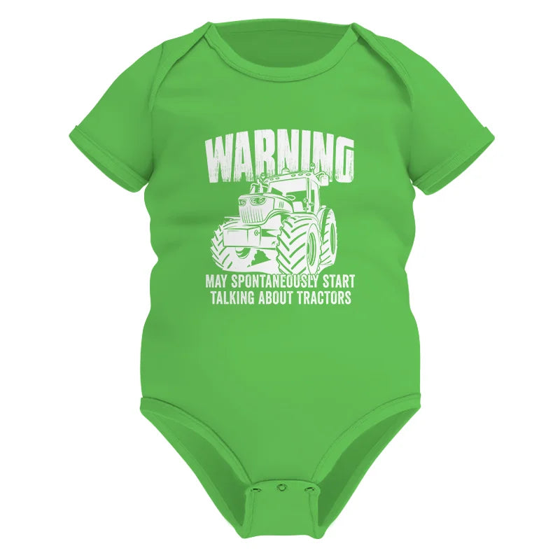 Image of Talking About Tractor - Infant Fine Jersey Bodysuit