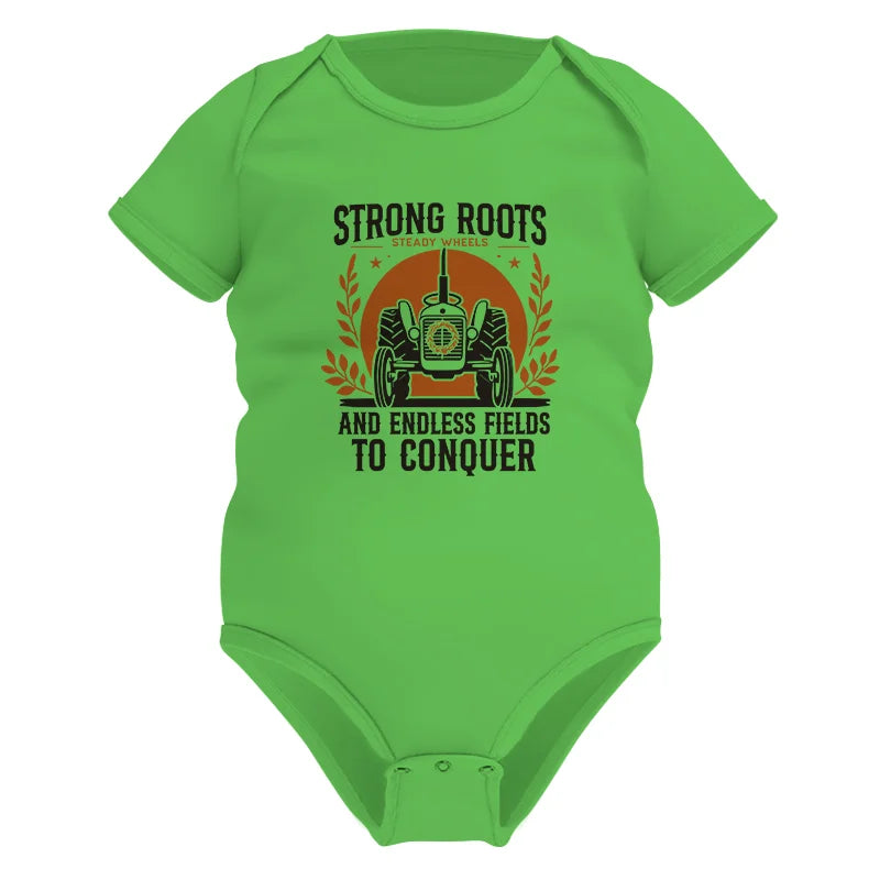 Thanksgiving Farmer Endless Fields To Conquer 4 - Infant Fine Jersey Bodysuit