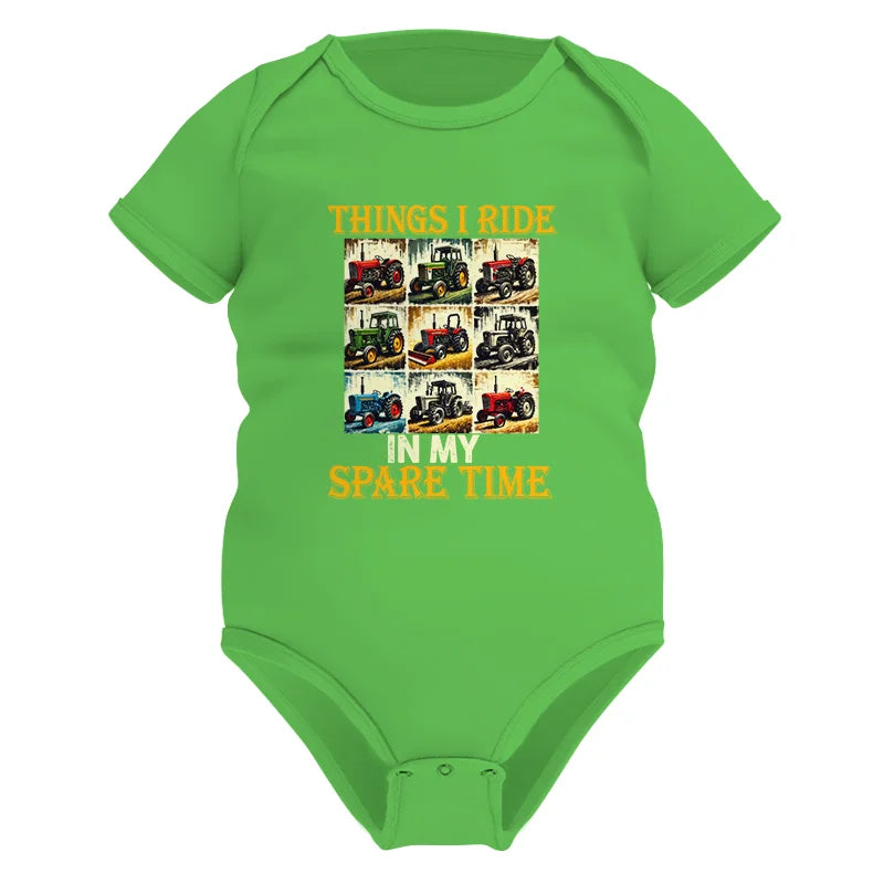 Things I Ride In My Spare Time 2 - Infant Fine Jersey Bodysuit