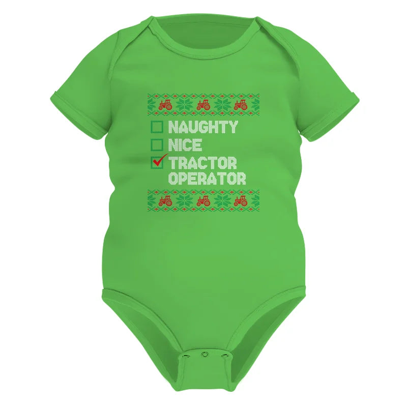 Tractor Operator - Infant Fine Jersey Bodysuit