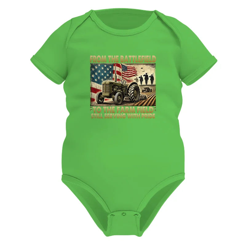 Veteran Farmer From The Battlefield To The Farm Field 1 - Infant Fine Jersey Bodysuit