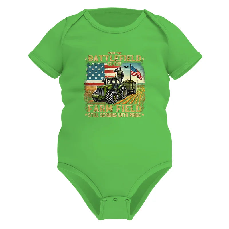 Veteran Farmer From The Battlefield To The Farm Field 2 - Infant Fine Jersey Bodysuit