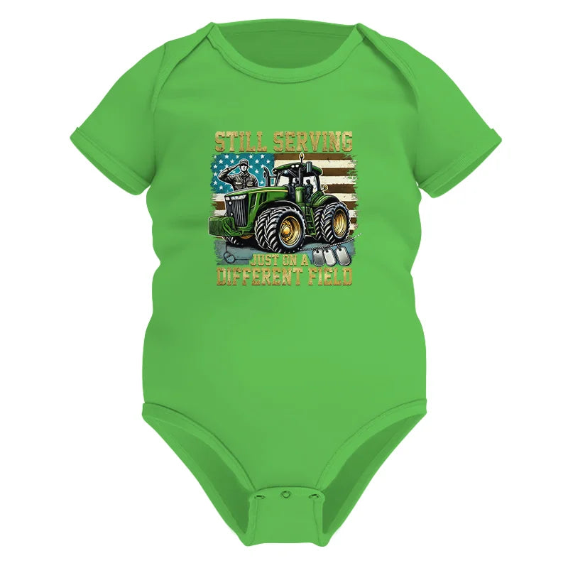 Veteran Farmer Still Serving 3 - Infant Fine Jersey Bodysuit