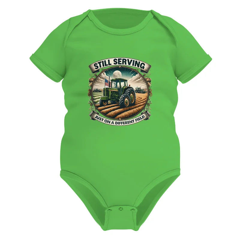 Image of Veteran Farmer Still Serving 4 - Infant Fine Jersey Bodysuit