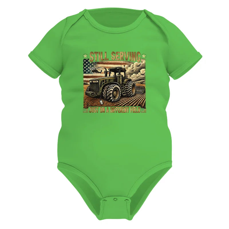 Veteran Farmer Still Serving 6 - Infant Fine Jersey Bodysuit