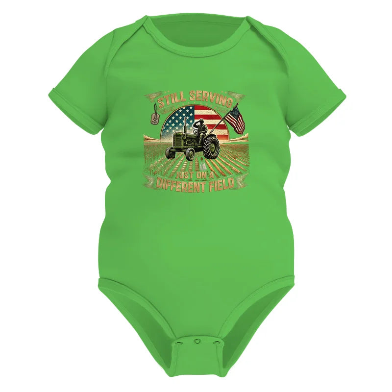 Veteran Farmer Still Serving 8 - Infant Fine Jersey Bodysuit