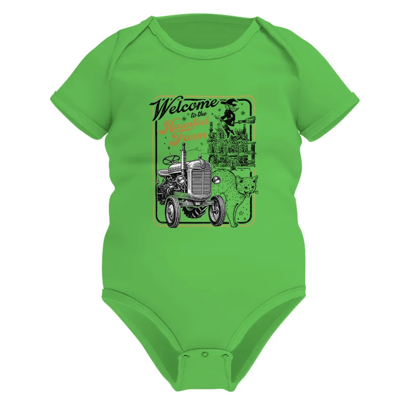 Welcome To The Haunted Farm 1 - Infant Fine Jersey Bodysuit