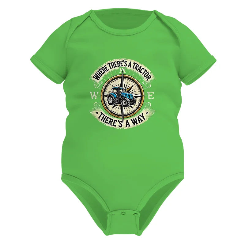 Where There's A Tractor There's A Way - Infant Fine Jersey Bodysuit