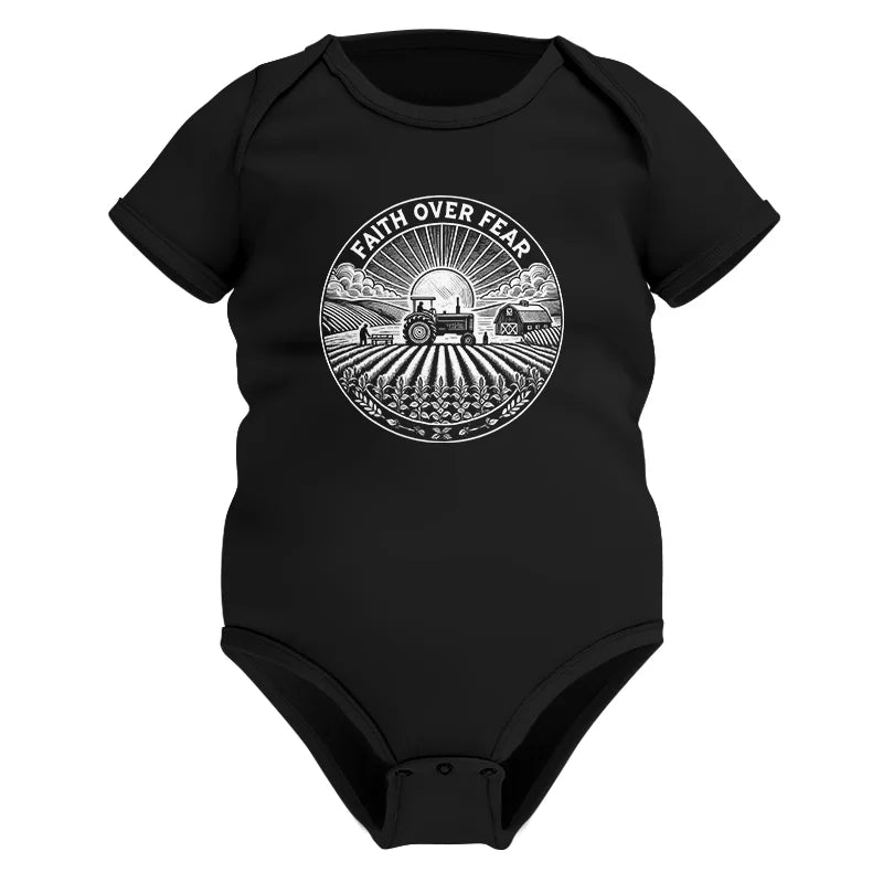 Image of Faith Over Fear - Infant Fine Jersey Bodysuit