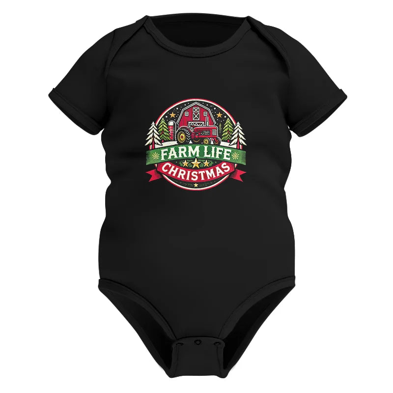 Image of Farm Life Christmas 3 - Infant Fine Jersey Bodysuit