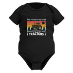 Get More Tractors 13 - Infant Fine Jersey Bodysuit