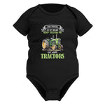 Get more tractors 21 - Infant Fine Jersey Bodysuit