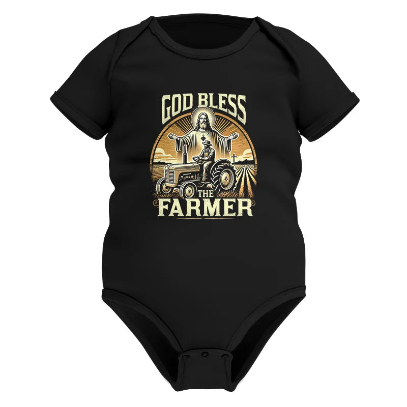 God Bless The Farmer 1 - Infant Fine Jersey Bodysuit