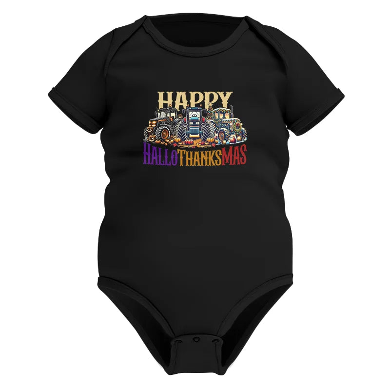 Happy HalloThanksMas - Infant Fine Jersey Bodysuit