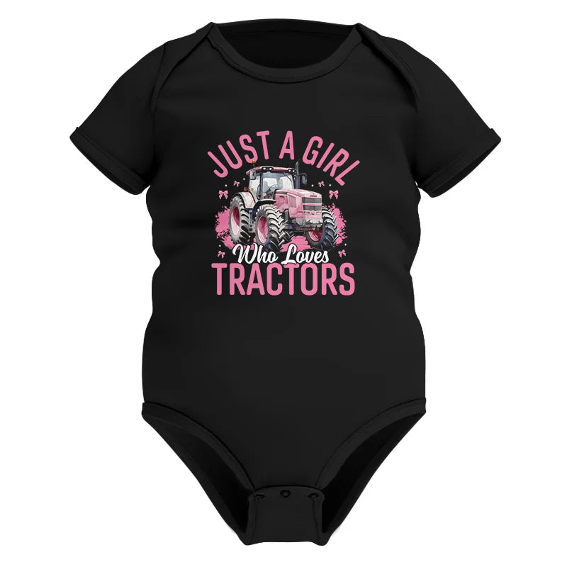 Just A Girl Who Loves Tractors 2 - Infant Fine Jersey Bodysuit