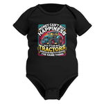 Money Can't Buy Happiness Can Buy Tractors - Infant Fine Jersey Bodysuit