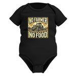 No Farmer No Food 1 - Infant Fine Jersey Bodysuit