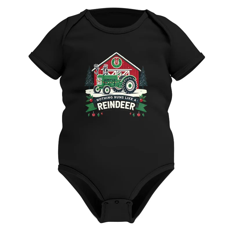 Nothing Runs Like A Reindeer 2 - Infant Fine Jersey Bodysuit