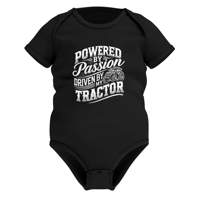 Powered By Passion Driven By My Tractor 2 - Infant Fine Jersey Bodysuit