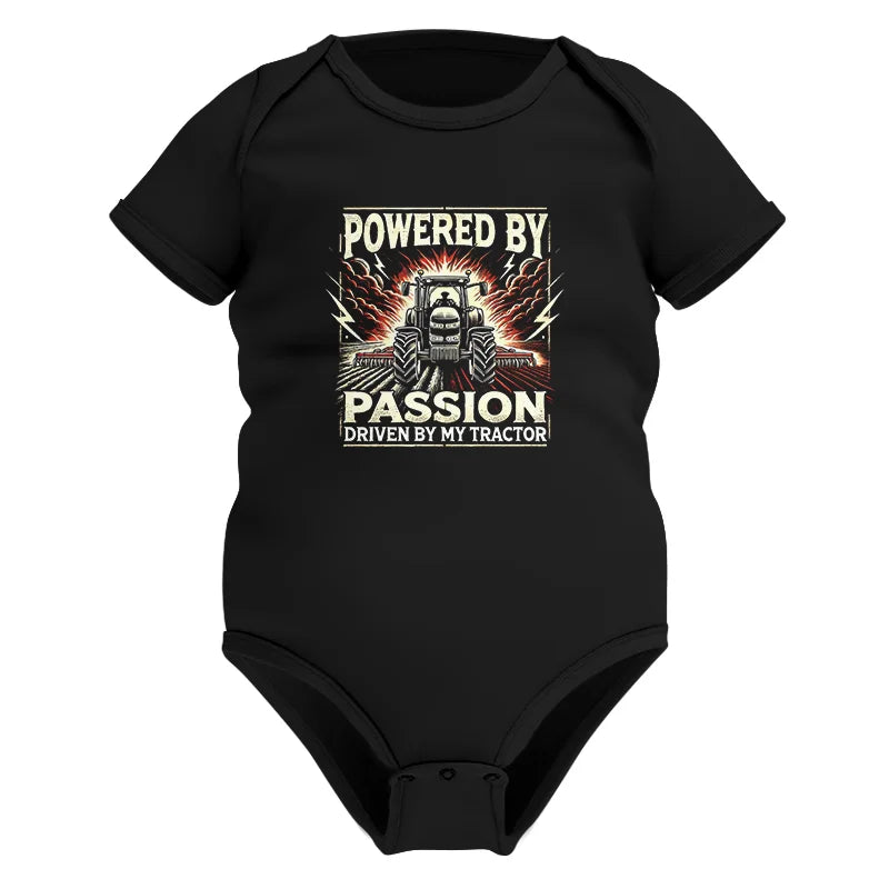 Powered By Passion Driven By My Tractor 4 - Infant Fine Jersey Bodysuit