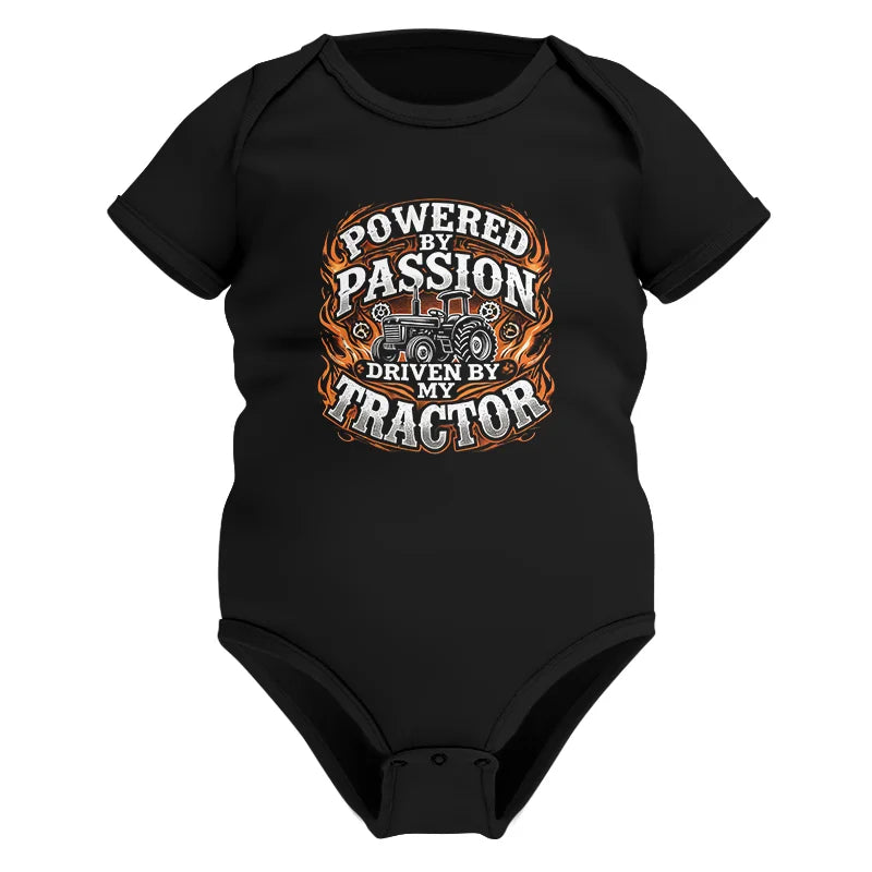 Powered By Passion Driven By My Tractor 5 - Infant Fine Jersey Bodysuit