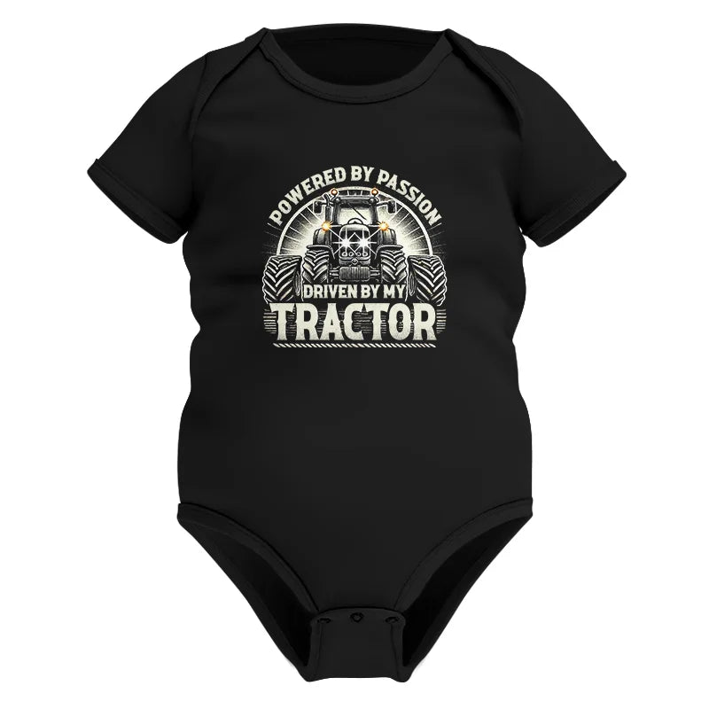 Powered By Passion Driven By My Tractor 6 - Infant Fine Jersey Bodysuit