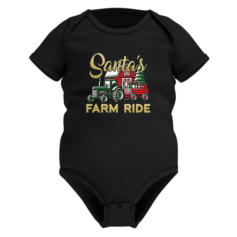 Santa's Farm Ride 2 - Infant Fine Jersey Bodysuit