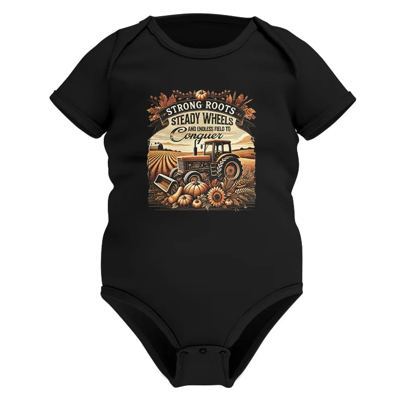 Thanksgiving Farmer Endless Fields To Conquer 2 - Infant Fine Jersey Bodysuit