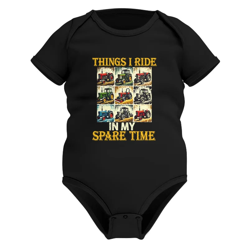 Things I Ride In My Spare Time 2 - Infant Fine Jersey Bodysuit