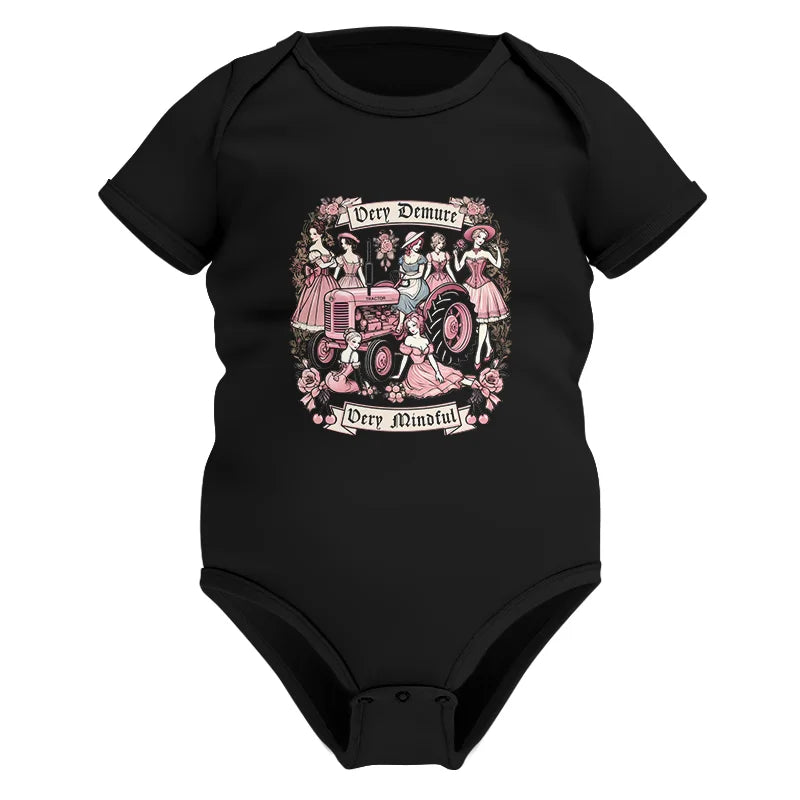 Image of Very Demure Very Mindful Tractor - Infant Fine Jersey Bodysuit