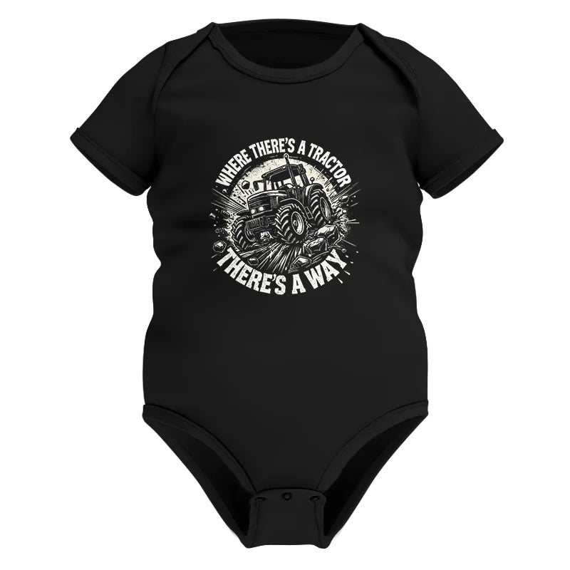 Image of Where There's A Tractor There's A Way 2 - Infant Fine Jersey Bodysuit