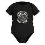 Where There's A Tractor There's A Way 2 - Infant Fine Jersey Bodysuit