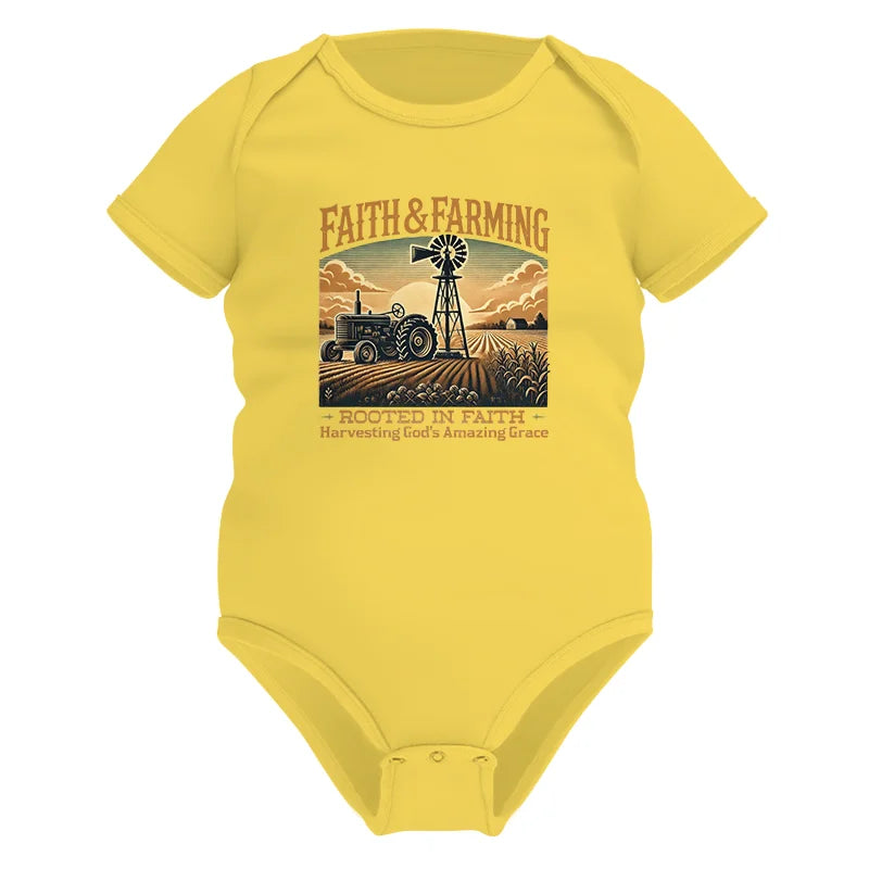 Faith And Farming 3 - Infant Fine Jersey Bodysuit