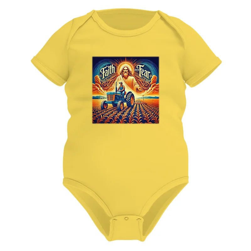 Faith Over Fear 1 - Infant Fine Jersey Bodysuit