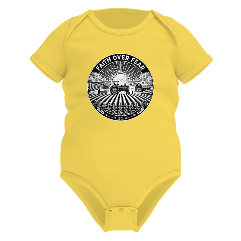 Image of Faith Over Fear - Infant Fine Jersey Bodysuit