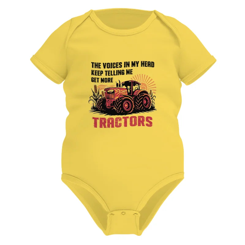 Image of Get More Tractors 10 - Infant Fine Jersey Bodysuit