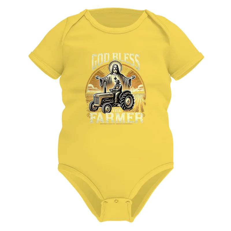 God Bless The Farmer 1 - Infant Fine Jersey Bodysuit