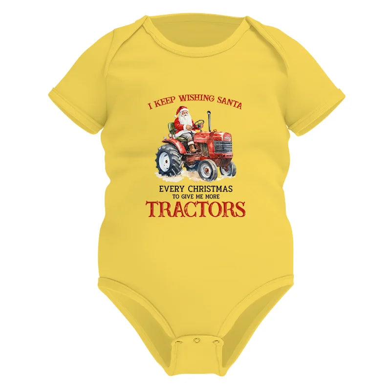 I Keep Wishing Santa 2 - Infant Fine Jersey Bodysuit