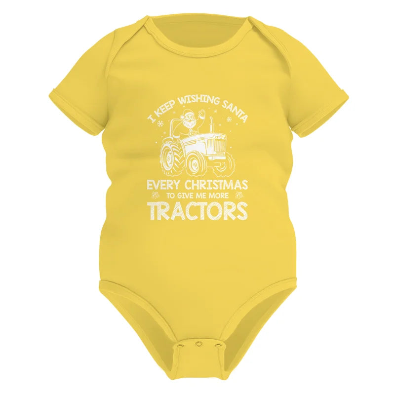 I Keep Wishing Santa 3 - Infant Fine Jersey Bodysuit